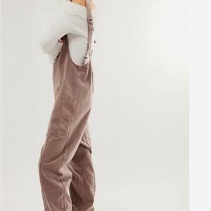 Free People We The Free High Roller Jumpsuit Mountain Majesty color XS EUC